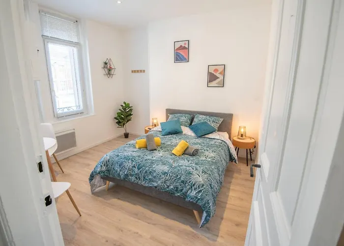 Le Nouveau Cosy Et Equipe - Proche Centre Gare Et Commerces - Kasa דירה